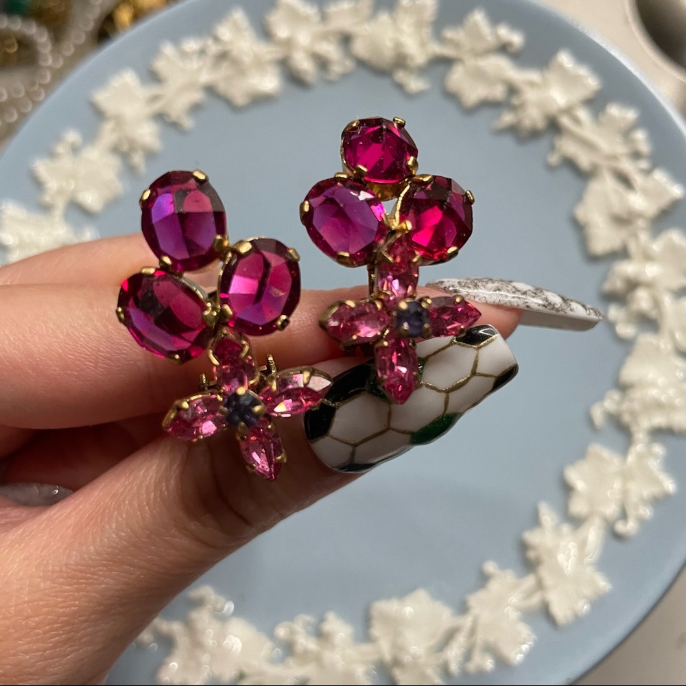 Vintage Made in Austria Clip-on Earrings